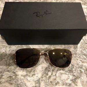 Ray Ban gold chromance sunglasses RB3543